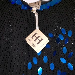 Haute Hippie Black sequins Dress Size S